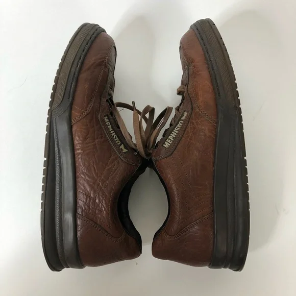 Memphisto Match Oxford Leather Walking Shoes - Picture 8 of 9